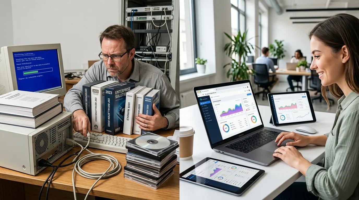 Detailed Comparison SaaS vs Traditional Software